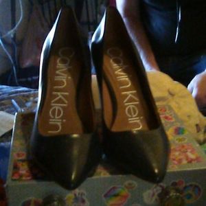 High heel shoes